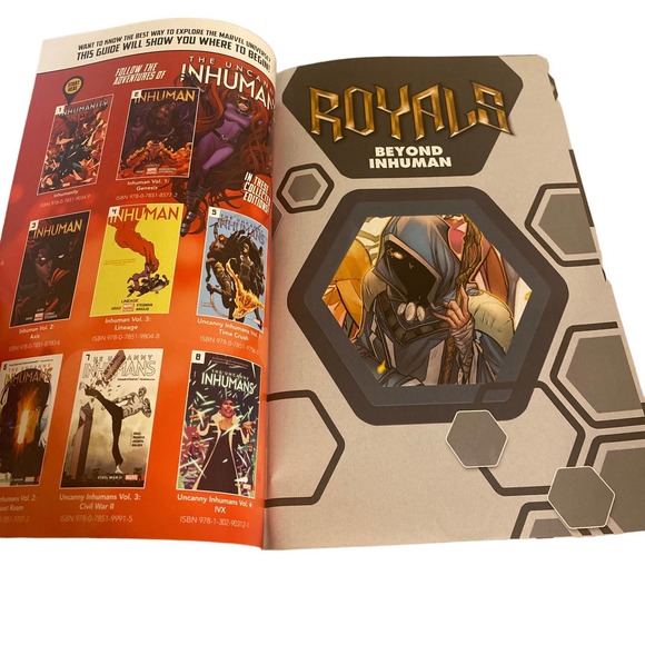 Marvel Royals Beyond Inhuman Volume 1 Comic Book - Picture 5 of 5